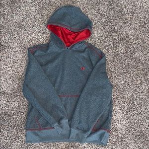 Gray champion hoodie